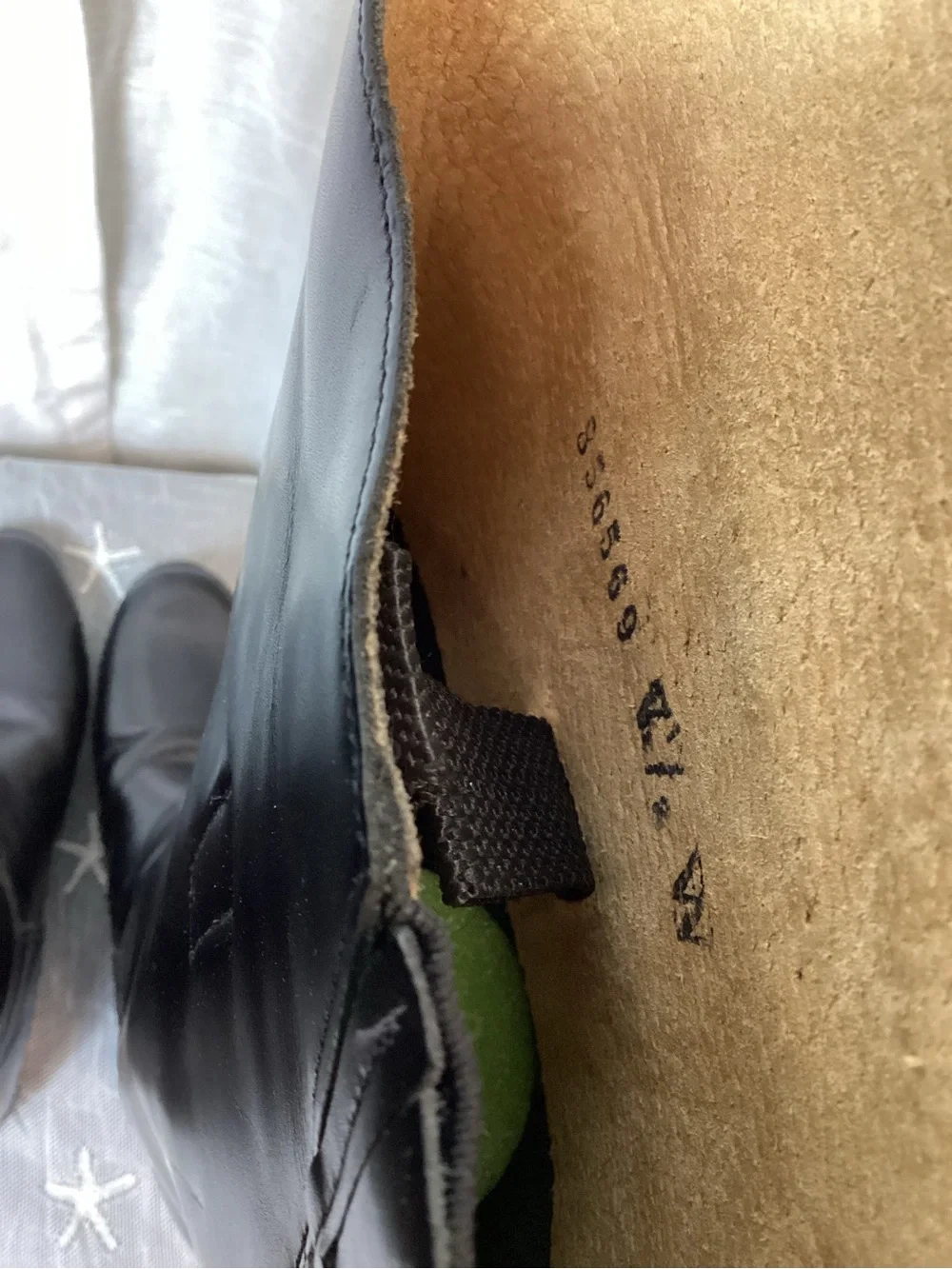 Amazonas Tall Black Leather Riding Boots; Size: 7.5